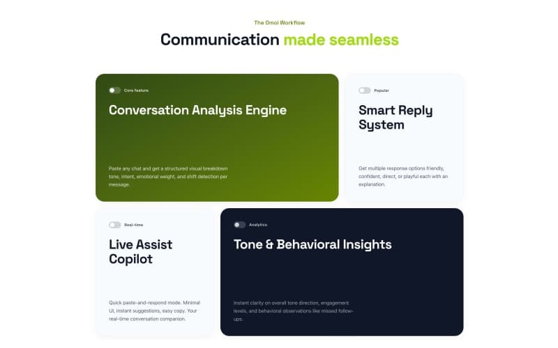 Omoi AI screenshot 1