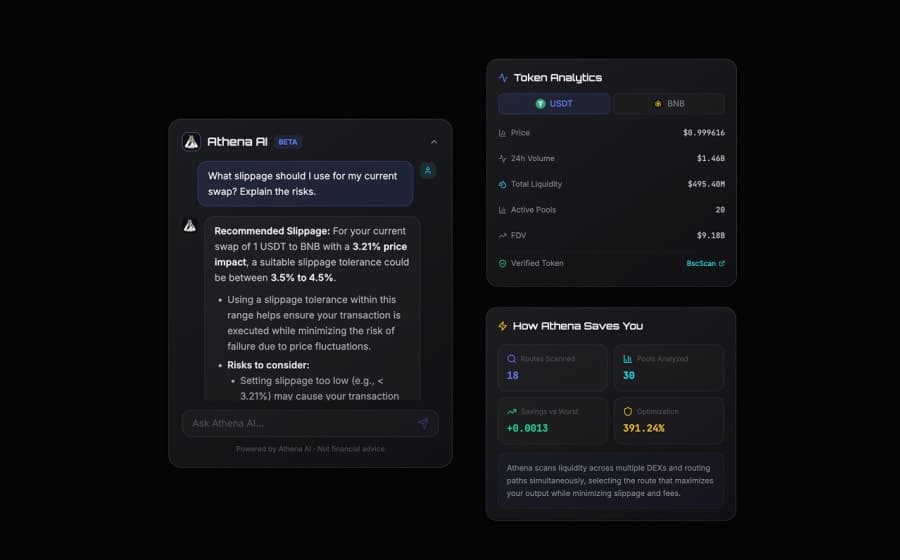 AI Powered Slippage Assistant & Token Analytics