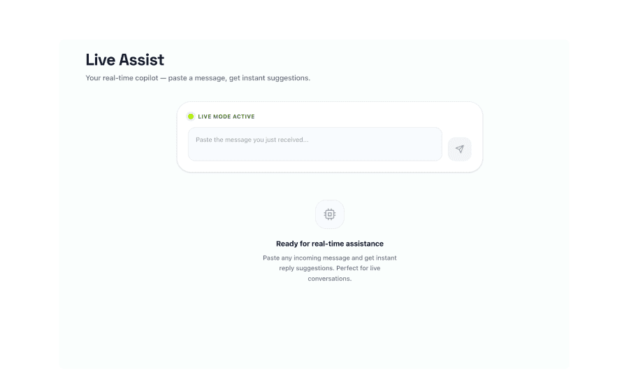 Live Assist Real Time Chat Copilot