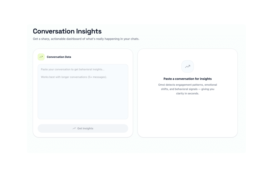 Conversation Insights and Behavioral Analytics
